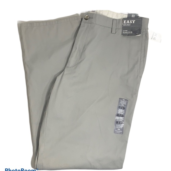 Dockers Other - NWT Dockers D2 Gray Flat Front Khaki Pants W36x34L